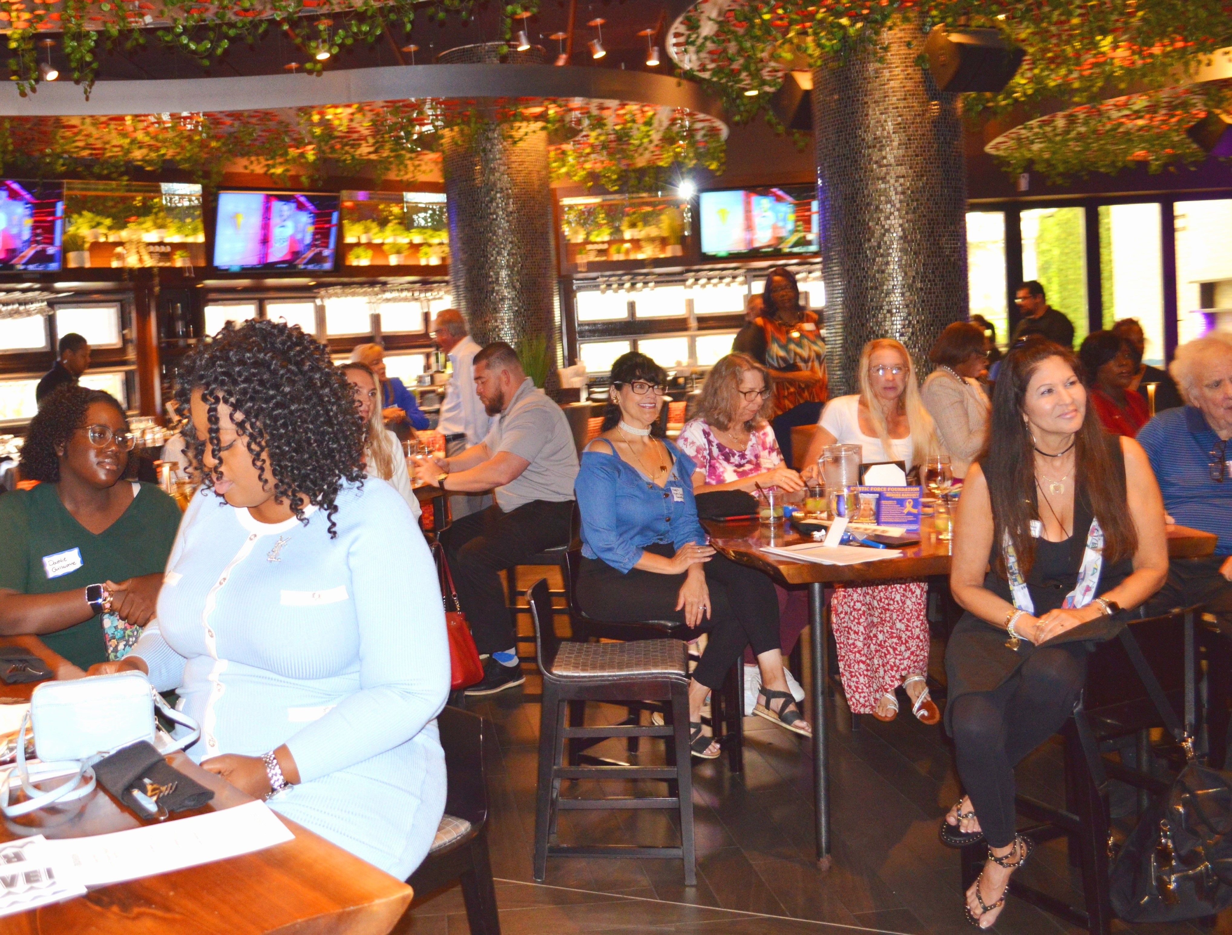 Leaders, speakers, and community members united in celebration
